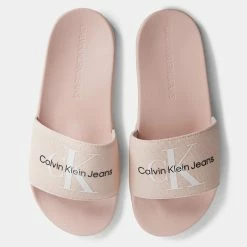 Calvin Klein Monogram Γυναικεία Slides For Slides