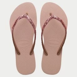 Havaianas Slim Glitter Unisex Σαγιονάρες For Σαγιονάρες - Slides