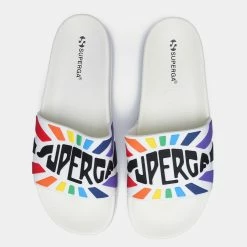 Superga Logo Unisex Slides For Slides