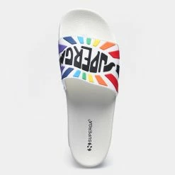 Superga Logo Unisex Slides For Slides -Crocs Κατάστημα superga slide multicolor logo 5